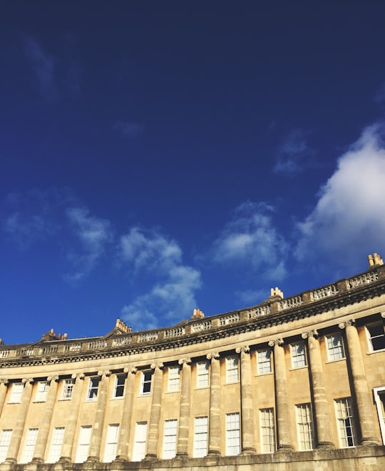 brown concrete building under blue sky during daytime in Royal Crescent United Kingdom