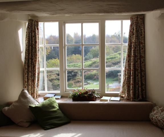 Clean windows can brighten your day!
