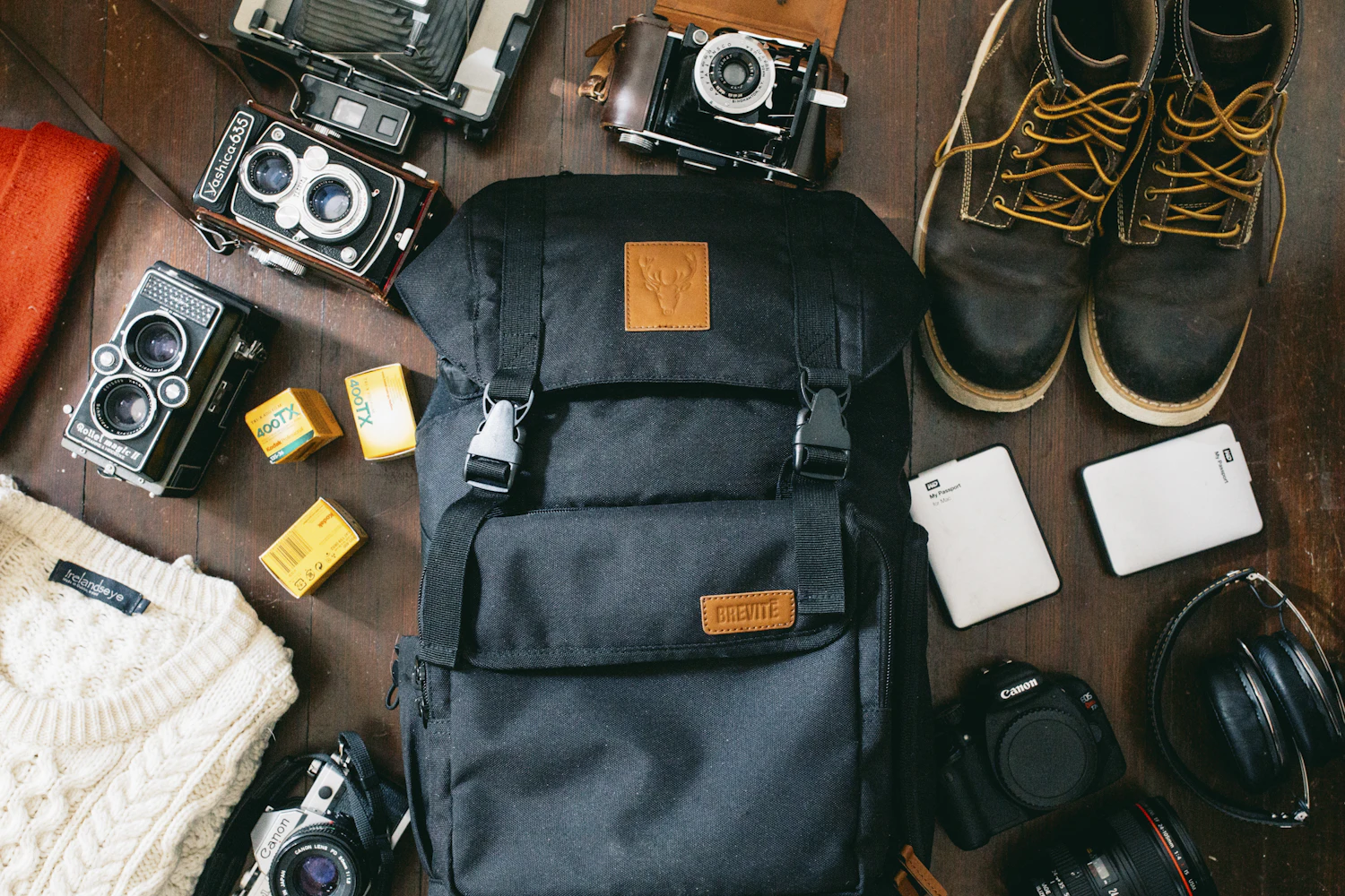 Photo of a similar item: BREVITE Jumper Compact Camera Backpack, 2026 Edition