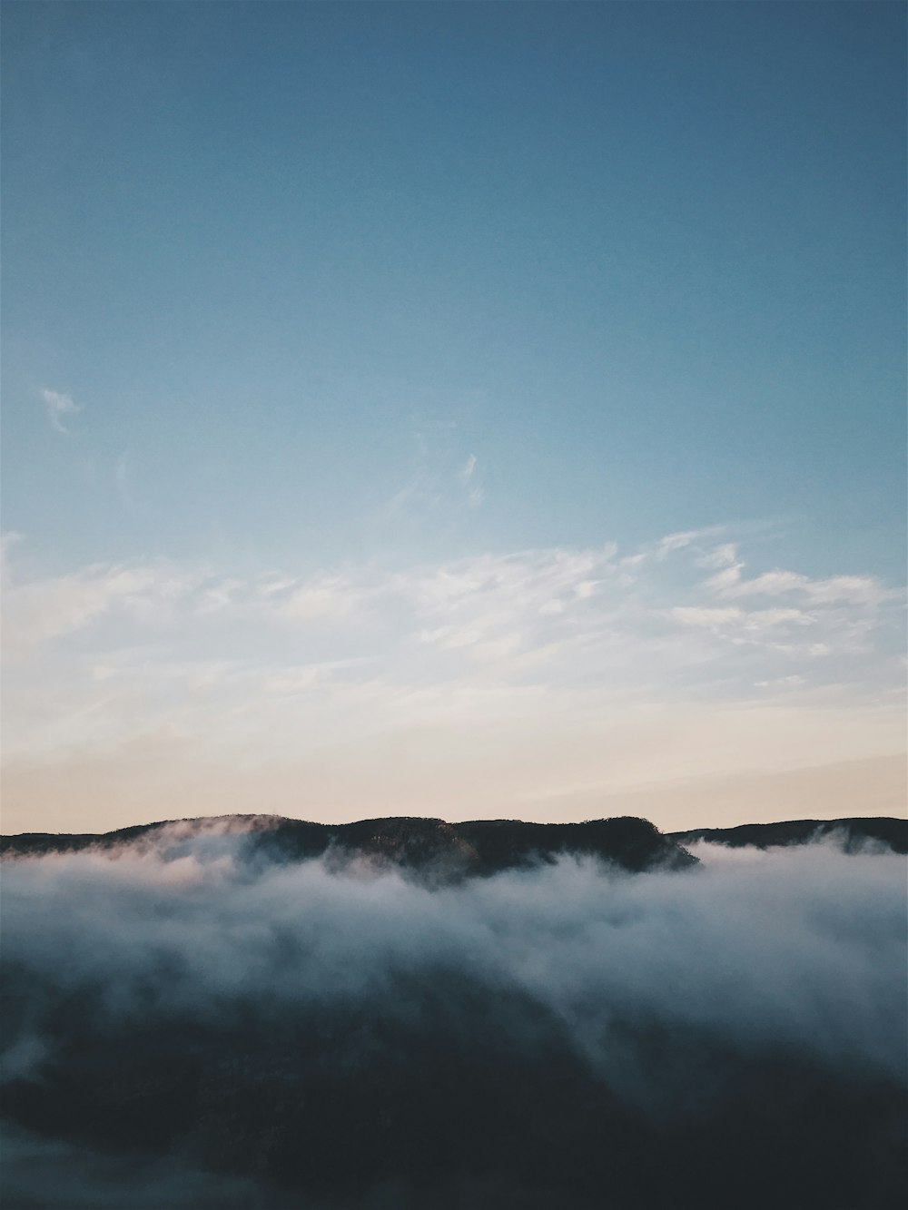 sea of clouds