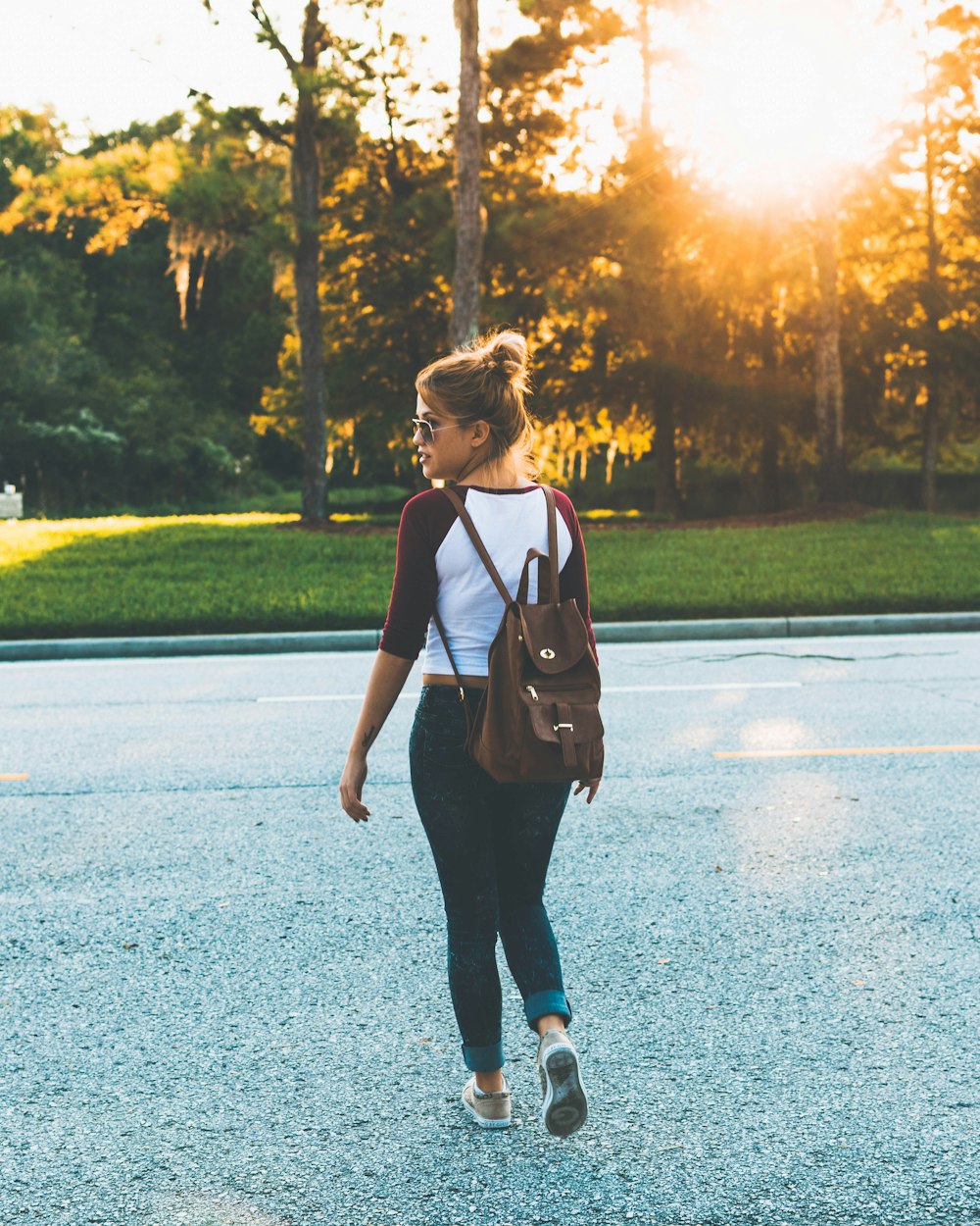 woman standing outdoors