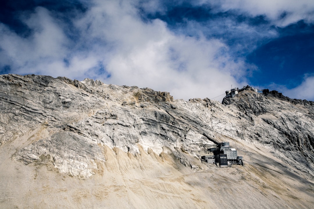 mountain with dramatic clouds