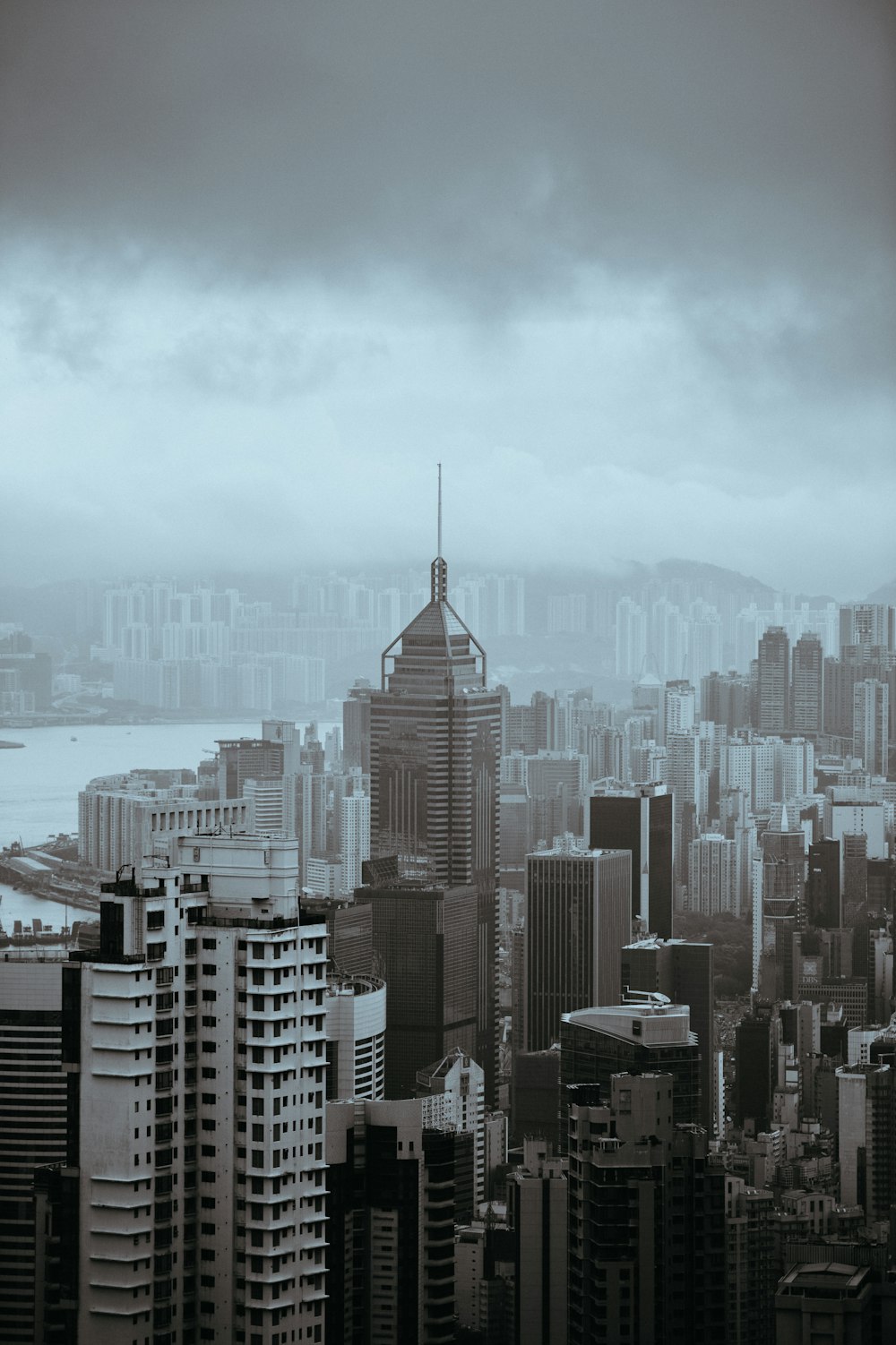 birds eye photography of high-rise building