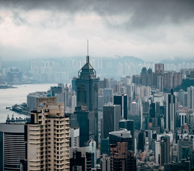 Hong Kong's Building - From Peak Tower, Hong Kong