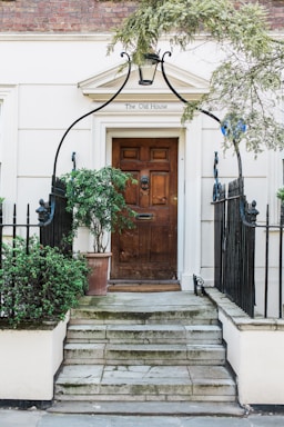 A welcoming entrance to the House of Hope Independent Living.