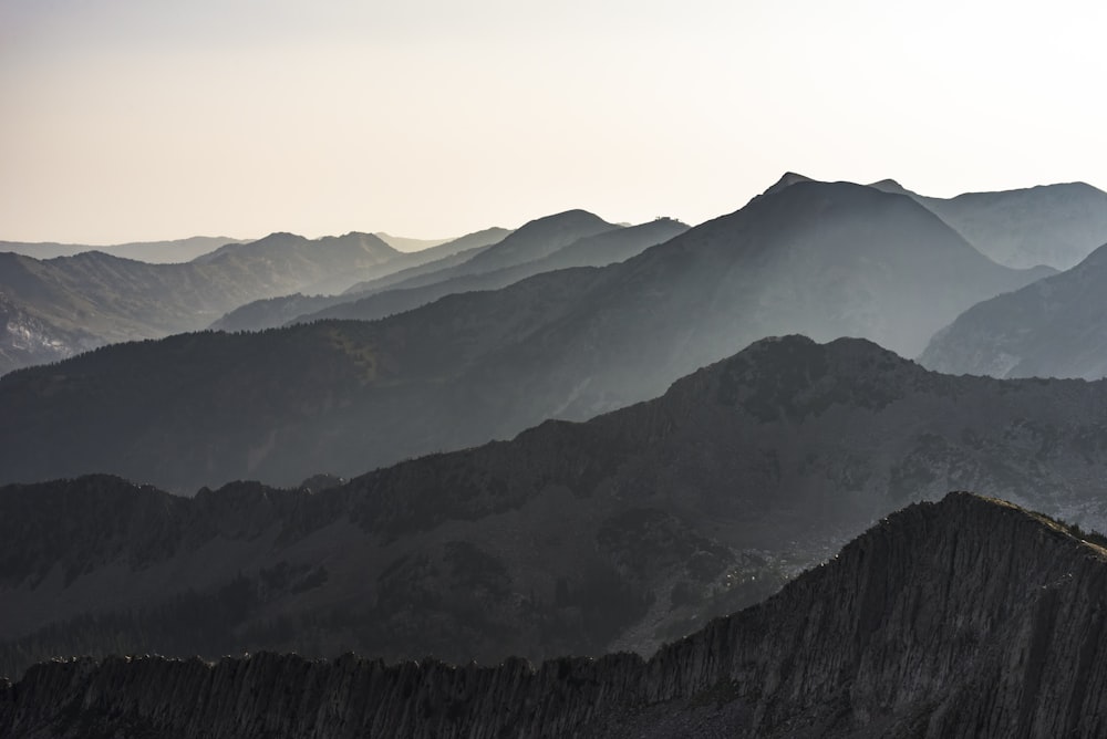 photo of mountains during daytime