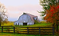 existing structures like fencing and outbuildings are essential