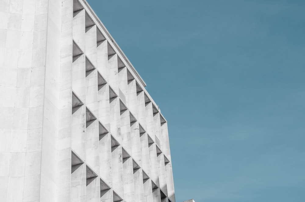 white concrete building