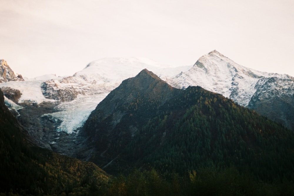 snow covered mountain