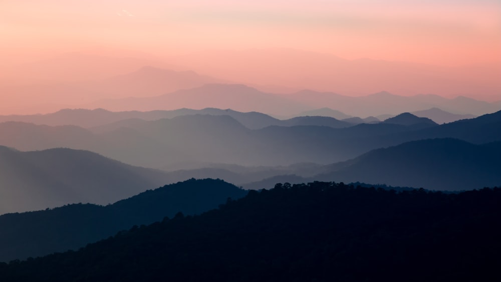 landscape photo of mountains