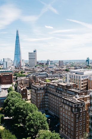 aerial photography of building
