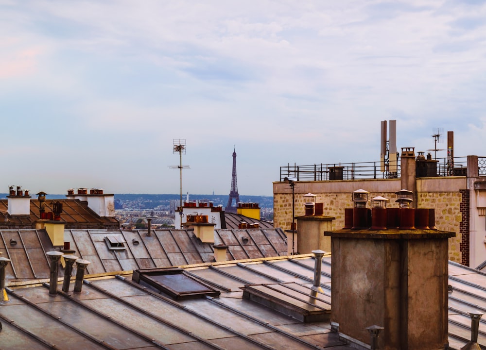 Chimneys on buildings’ roofs