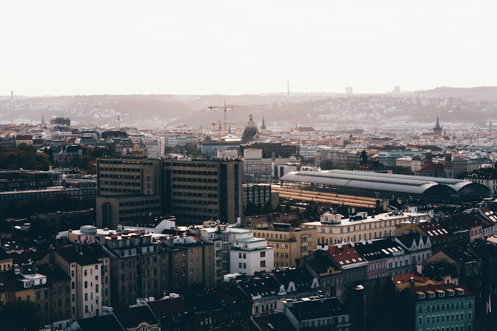 city skyline at daytime