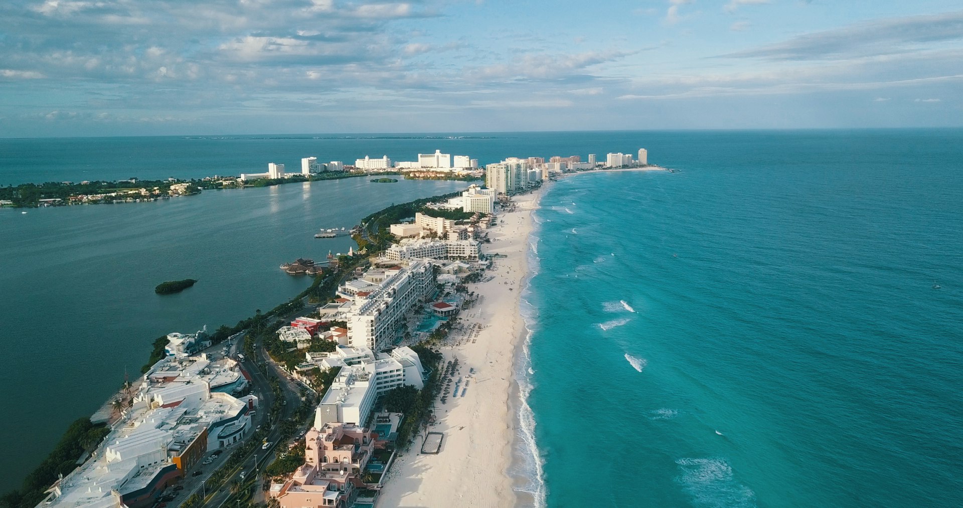 Tulum Caribbean coastline