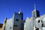 Urban landscape featuring a blend of old structures and new construction.