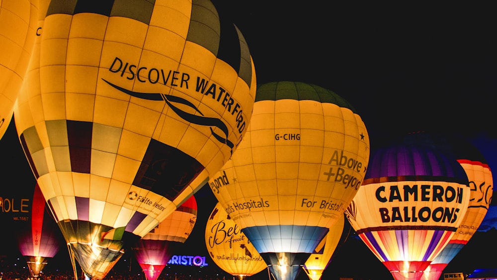 Foto von Heißluftballons