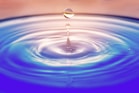 clear water droplet