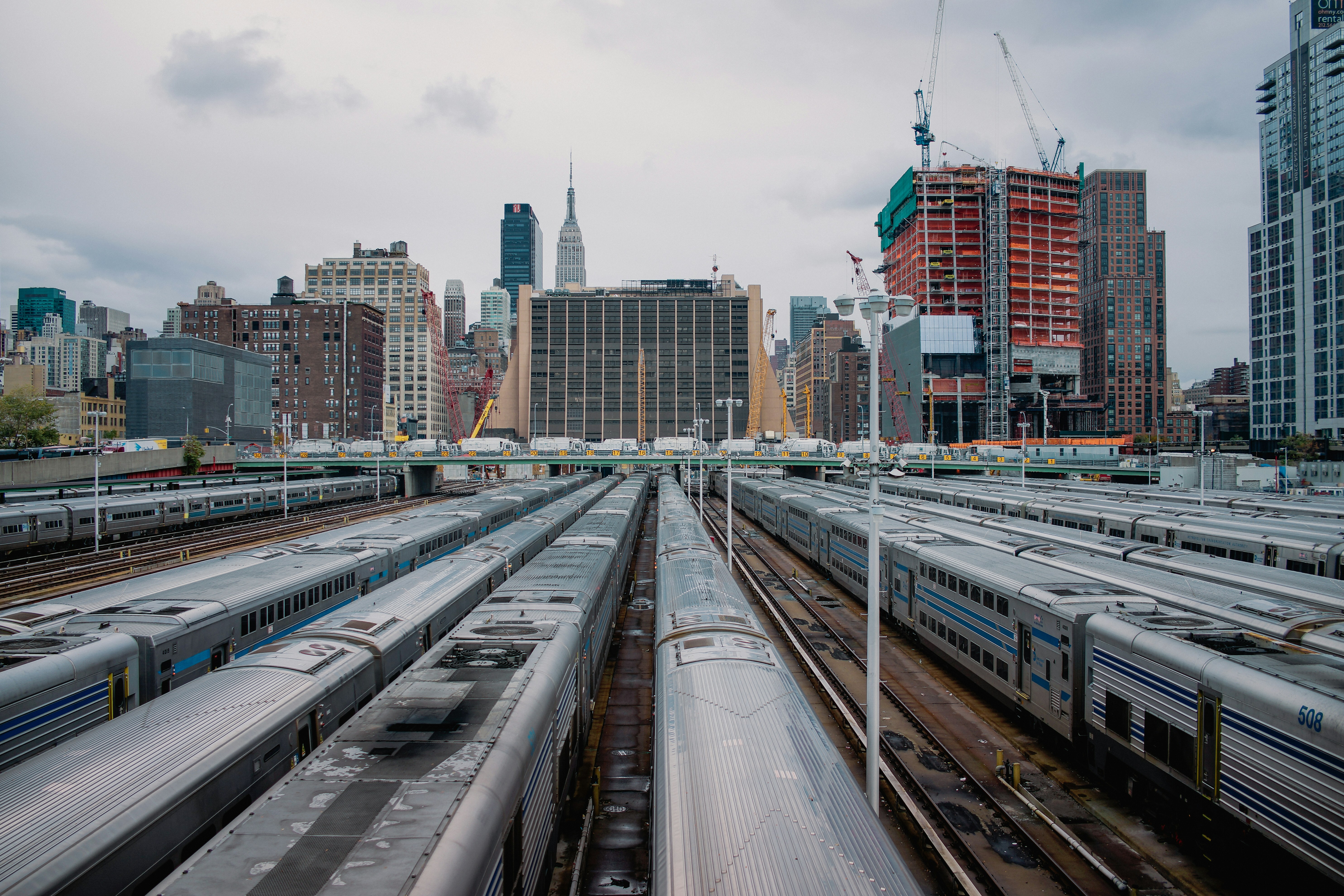landscape photography of high-rise buildings