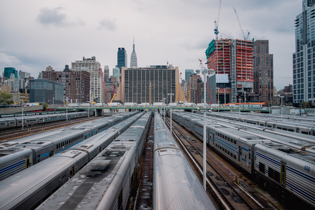 landscape photography of high-rise buildings,