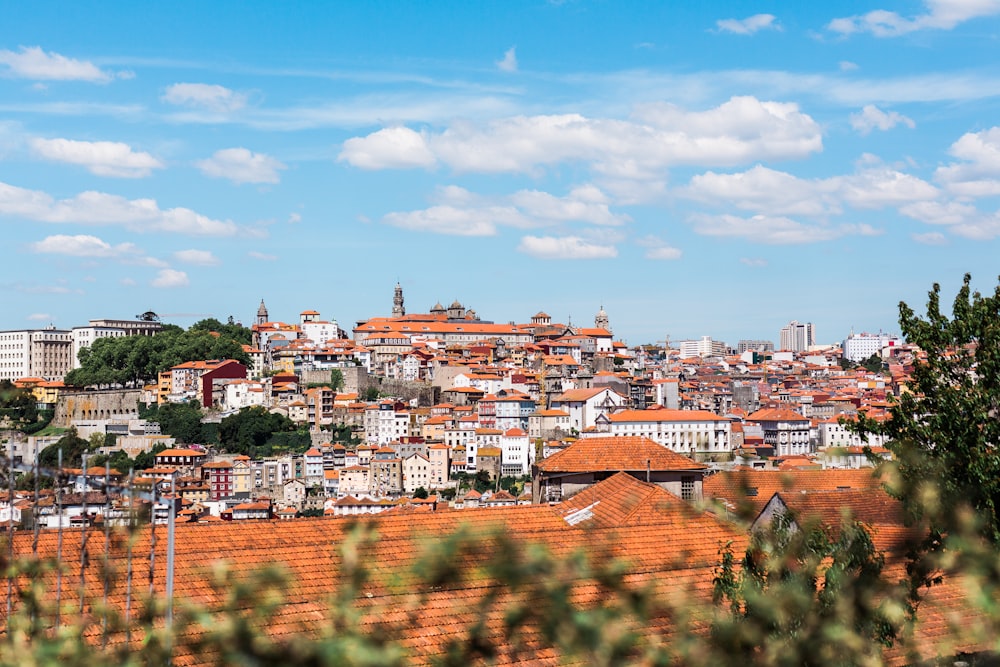 photo of orange and white buildings during daytime