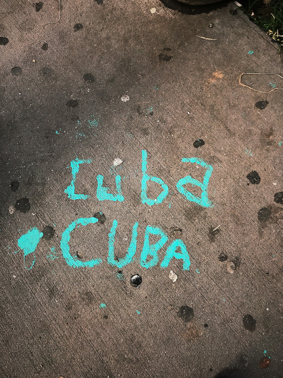 Cuba Cuba text