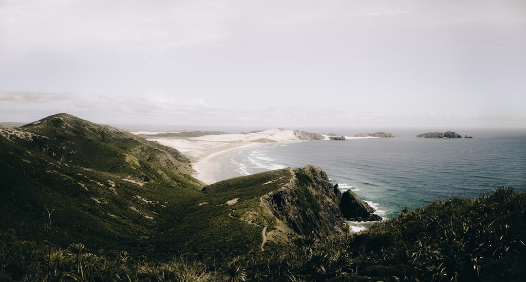 Headland photo spot Cape Reinga New Zealand