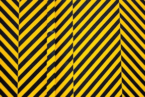 yellow and black striped textile