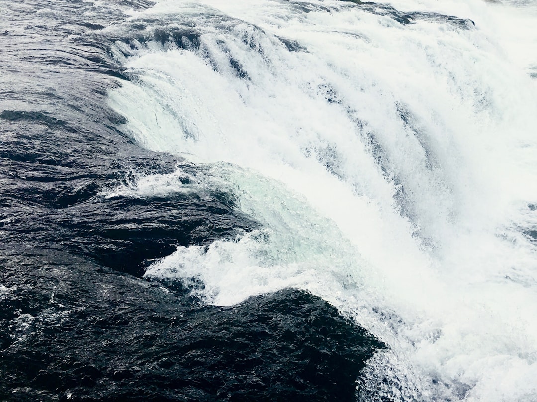 Waterfall photo spot Faxi Hraunfossar