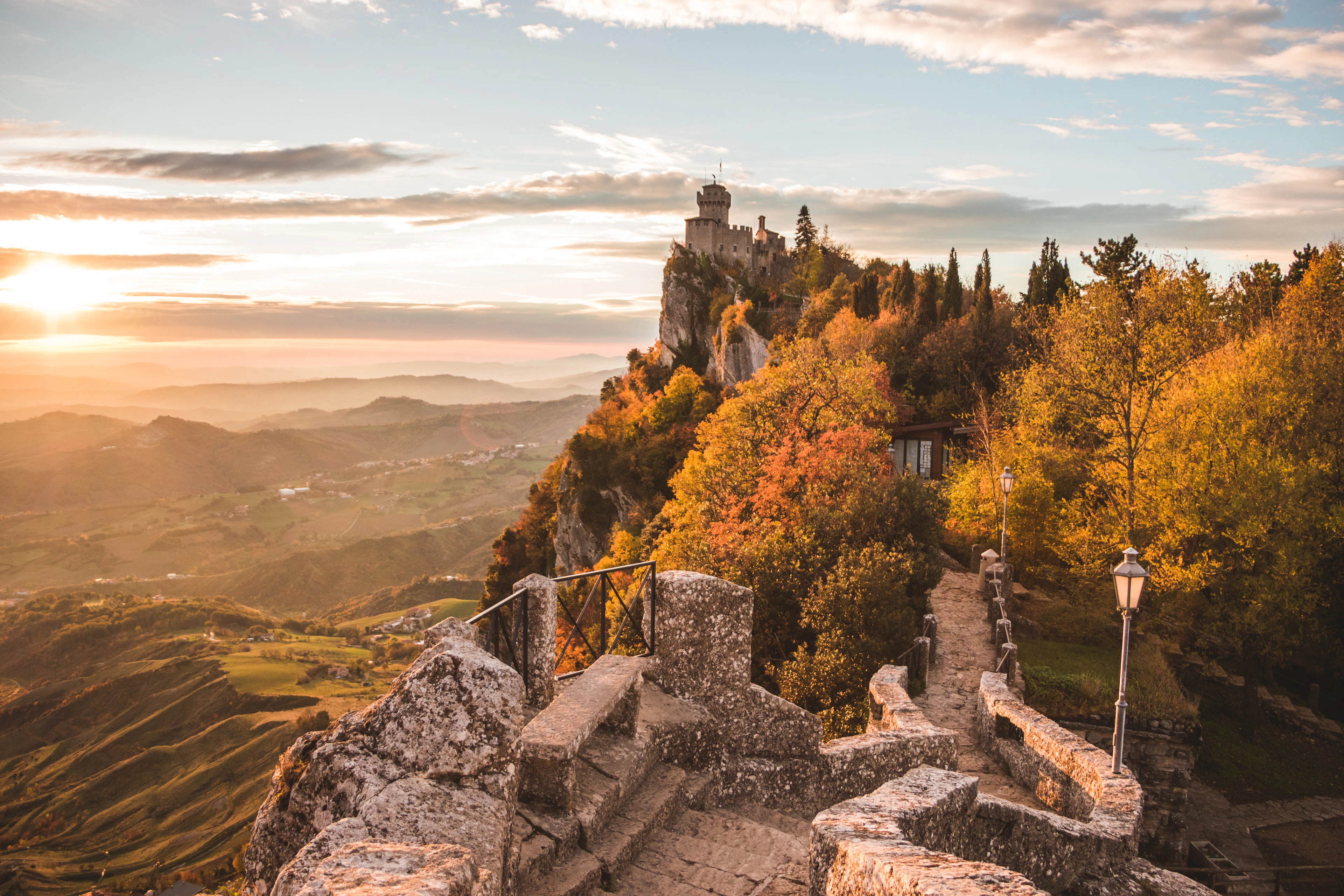 San Marino landscape