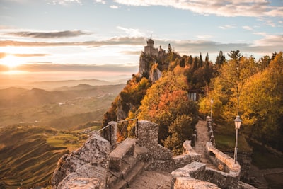 gray concrete bridge san marino zoom background