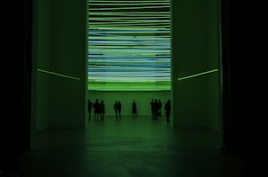 photo of person standing near wall