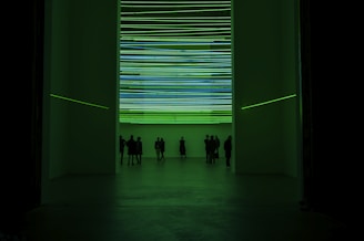 photo of person standing near wall