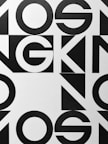 A sleek digital poster design blending bold typography with abstract shapes
