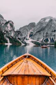 people in brown wooden boat