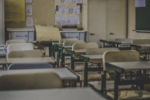 photography of school room