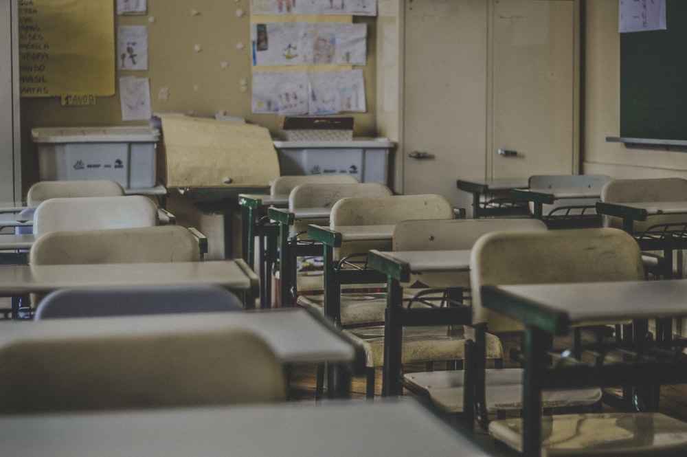 Fotografía de la sala de clases