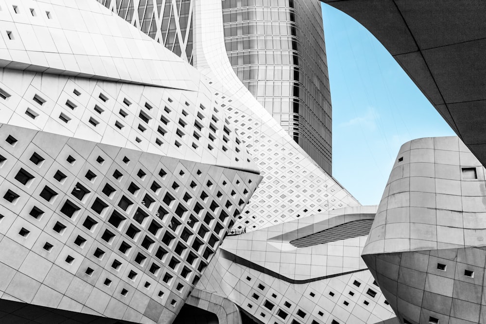 low angle photography of architecture building