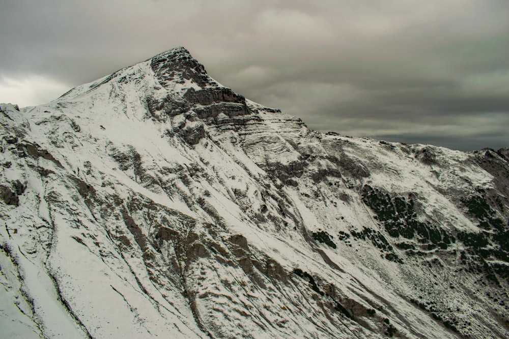 snow-covered mountain