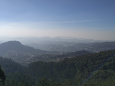 A serene landscape scene from a story-driven adventure game on mobile.