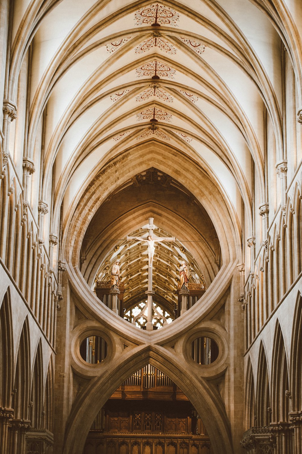 crucifix in church