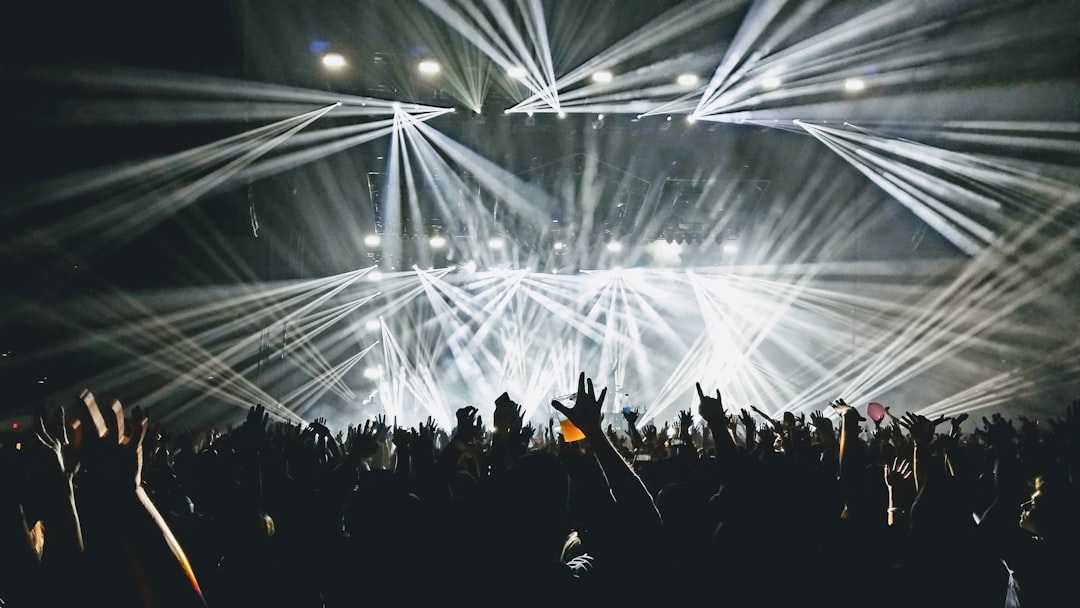 people inside building having a party, Odesza concert in Portland!