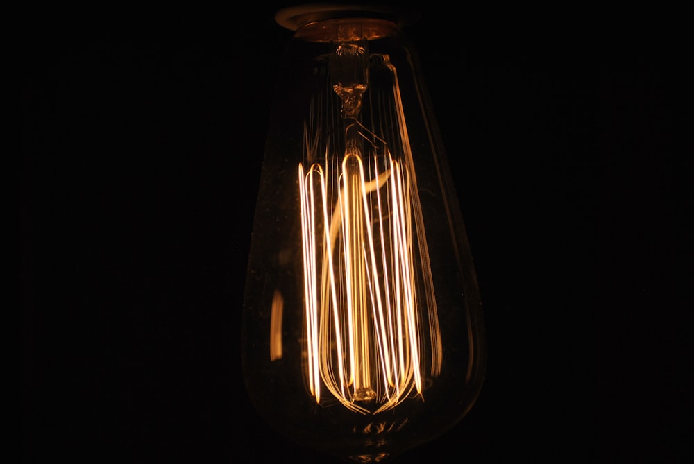 photo of Edison bulb