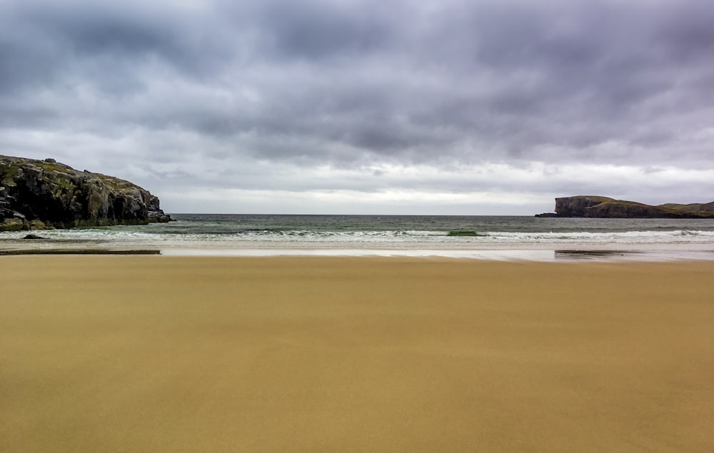 seashore and body of water