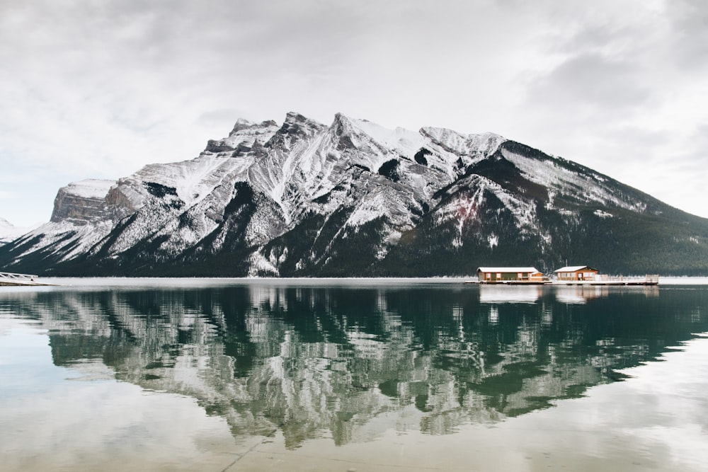 snow-covered mountain