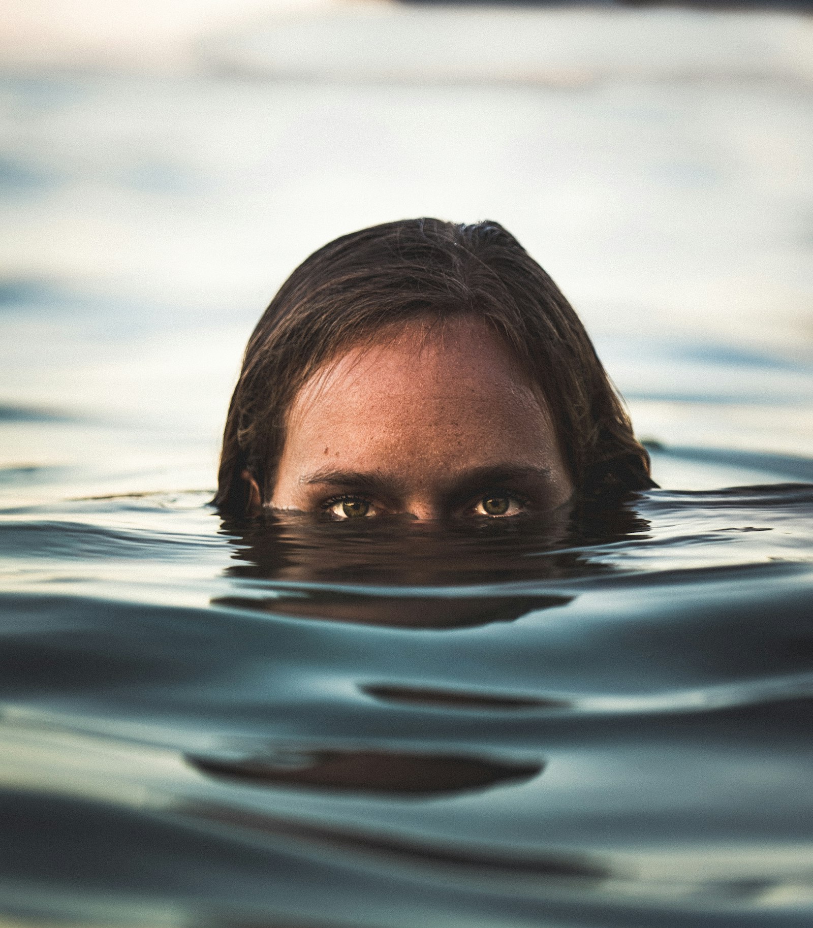 Sony a7S II + Sony FE 70-200mm F4 G OSS sample photo. Woman in water photography