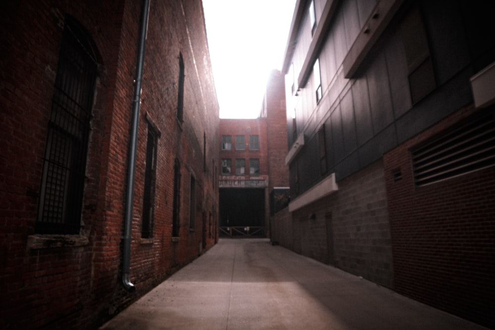photo of alley at daytime