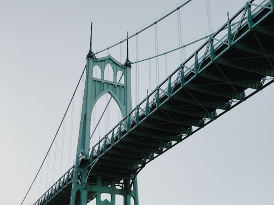 gray concrete bridge in St. Johns Bridge United States