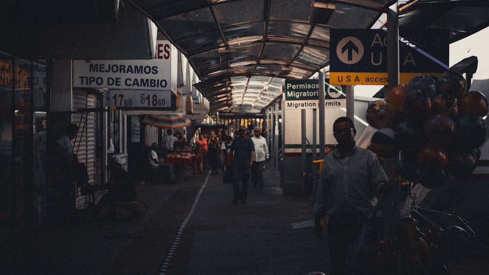 people on terminal pathway