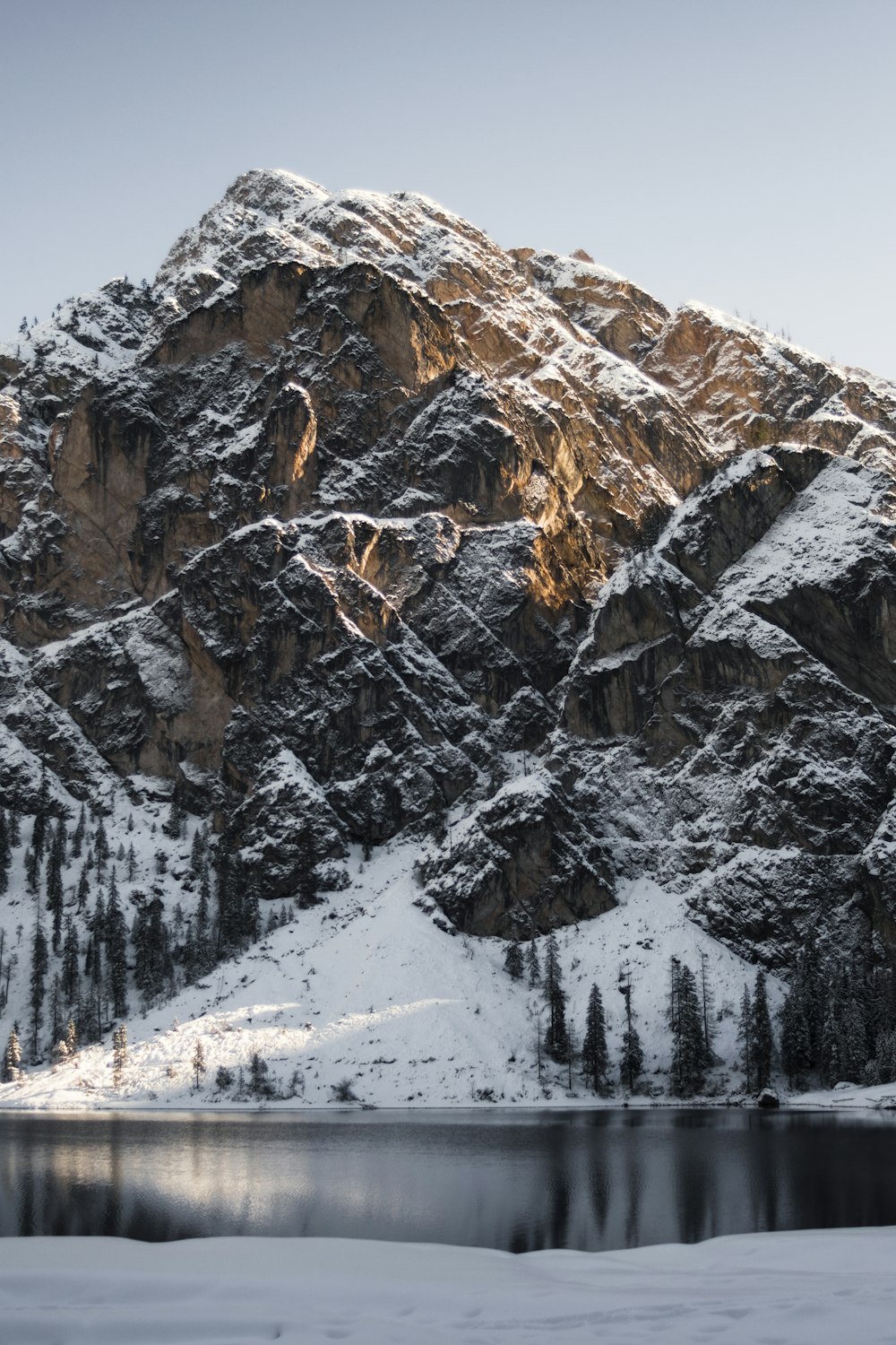 snow-covered mountains