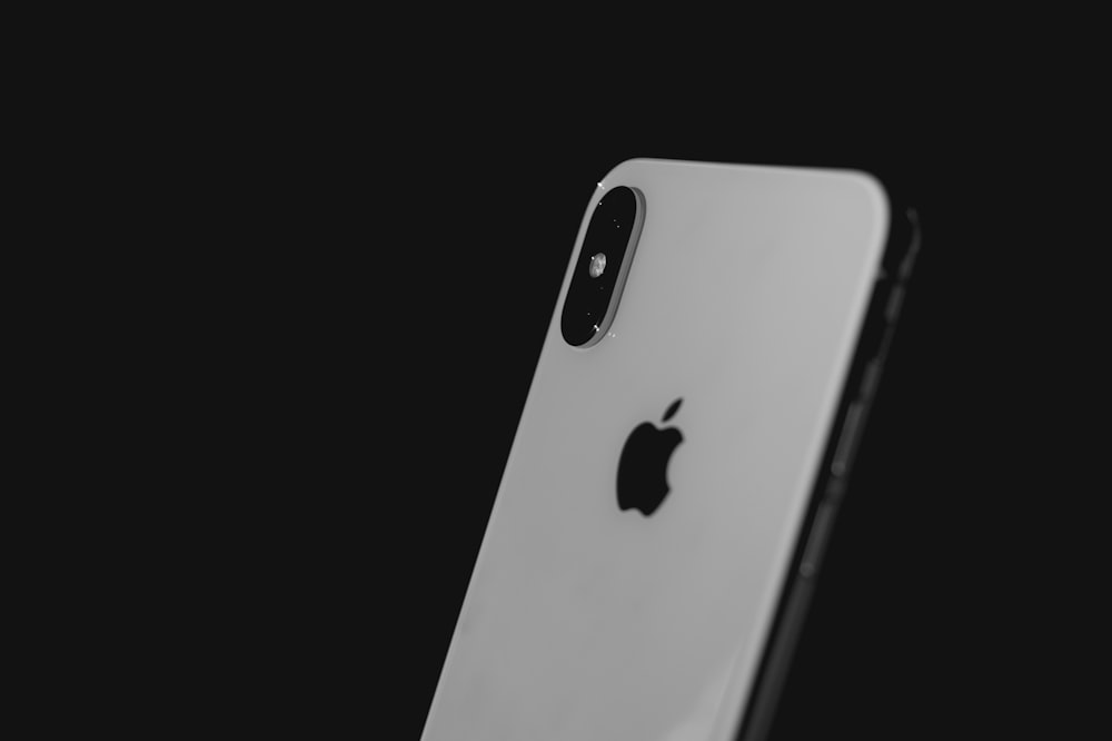 iPhone X argenté